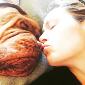 James Roday Rodriguez Instagram - Good evening. It's taken me awhile to feel okay about sharing this. Grief is a mysterious fig and denial is certainly one of its stages. Back in October, @magslawslawson and I said goodbye to our incomparably eccentric and beautiful Franc. Our trajectories have changed dramatically over the last decade but the one constant in all of that was our very special space walrus. Equal parts stubborn and intuitive, Franc was able to prop us up when we needed it most and keep us grounded when everything else felt up in the air. It always seemed like he knew something we didn't and, in his final week here on this planet, was clearly aware that his earthly tour was coming to an end. He waited until we could all be together and said his farewells, confident that he was leaving us both better than he found us. Of course he was right. For my part, I cannot remember a life or a car without him. He was an anchor, a co-pilot and a source of unconditional love and acceptance that allowed me to flourish and consistently choose roads less traveled without ever once feeling alone. I know he will be with us forever and his contributions will live on as long as we’re around to personify and pay them forward. Many of you showed him a great deal of reverence over the years. You remembered his birthdays. You liked all his photos. You worried about his toenails and championed his jowls. He knew it. We felt it. Love your pets. Appreciate them every day. As we emBARK on a new year, let us take a moment to say goodbye to those we lost in 2018. We will be teaming up with @roadogs to set up a rescue fund in his honor. Please enjoy these moments of a life that meant the world to us. Thank you Angel Jude and Brother Hugh. ❤️🐾