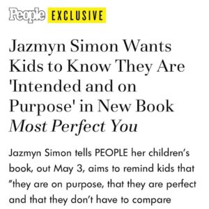 James Roday Rodriguez Instagram - I am so psyched to share the cover of my sister from another mister @jazmynsimon 's debut picture book MOST PERFECT YOU. Inspired by her daughter @kennedyirie -- Jaz has written a love letter to children everywhere who may be struggling with accepting themselves. It's beautiful and avail for pre order here -- https://bit.ly/3m4z1Va