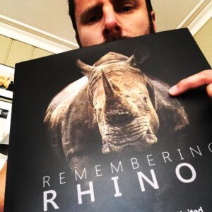 James Roday Rodriguez Instagram - Let's make these the last days of ivory. #rememberingrhinos http://www.buyrememberingbooks.com