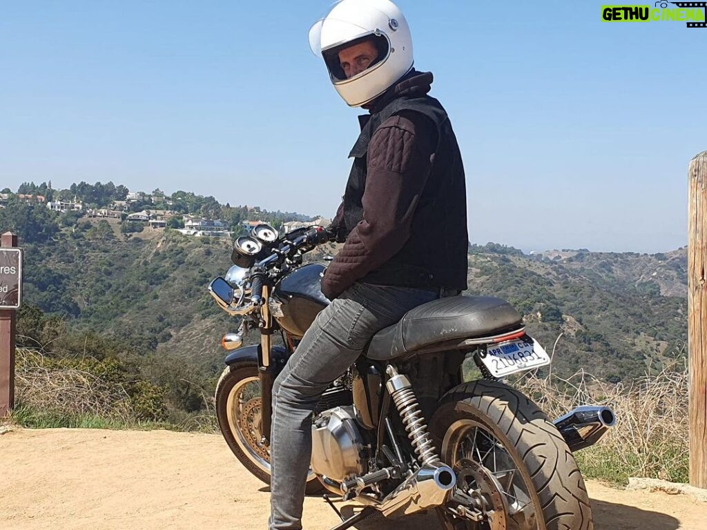 James William O'Halloran Instagram - Ridin’ up that hill Hollywood Hills