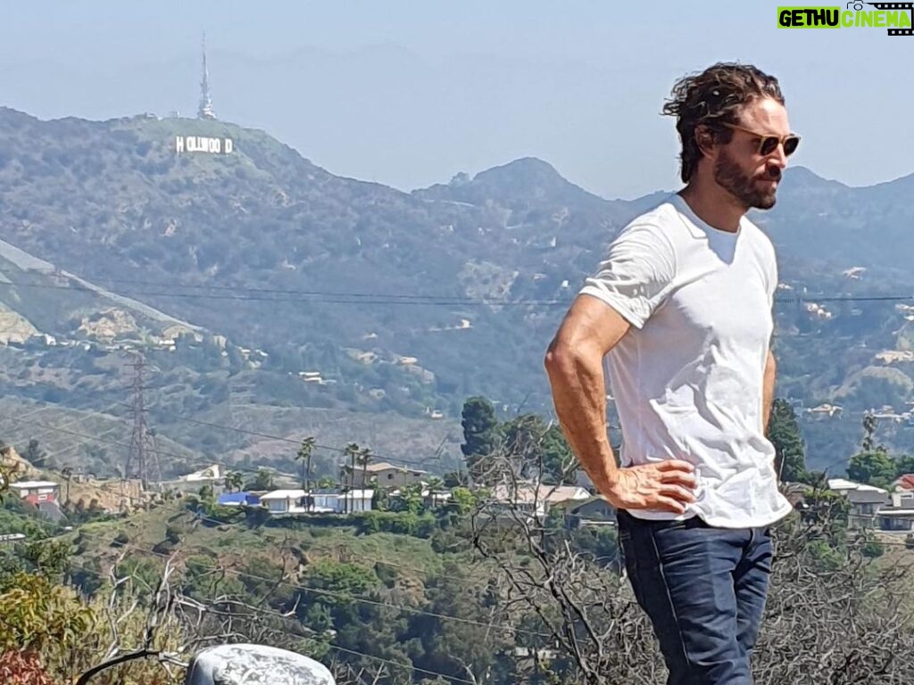 James William O'Halloran Instagram - Ridin’ up that hill Hollywood Hills