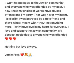 Jamie Foxx Instagram - ❤️