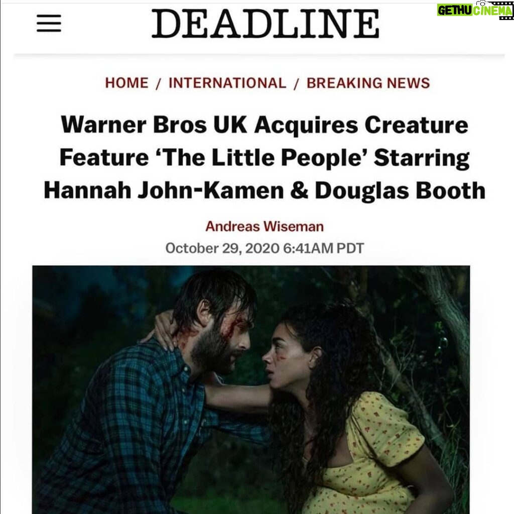 Jamie Lee O'Donnell Instagram - The Little People 💀 Delighted to be part of this fantastic film! I had a ball making it! Cant wait for you all to see it! @warnerbrosuk #horror #creaturefeature