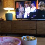 Jane Hall Instagram - Celebrating @rebeccagibney_ on #TIYL on @channel7 tonight. I flapped my gums and we had some big laughs. Bec, @kerryarmstrong7013 and me. True friends. A joyous night tipping our hats to our Bec. ❤️❤️❤️