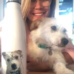 Jane Hall Instagram - My cousin Jocey over at @myordercup makes these super cute bottles with your pets pic printed on them!! Betty is beside herself!! You just email the photo and it’s that easy…. Jump online…such a great gift idea. 🐶💕🐶💕 @mwb_mywaterbottle is the site xxxx