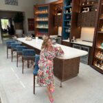 Jane Hall Instagram - Just casually hanging at the Lobby Bar @babalshamshotel wearing divine silk frock from @bonne.com.au . These dresses are perfection, and truly worth a look. I will show you more as we continue our @luxury.escapes adventure! 💕❤️💕