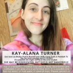 Janet Varney Instagram - Friends in or w/connections to TEXAS: Please consider helping/sharing in efforts to find Kay Alana Turner. More info at @updatesforkayalanaturner & on this wk's @TruthJusticePod (Truth and Justice podcast) w/links to FB updates from Kay’s family & more -LISTEN anywhere you get podcasts-