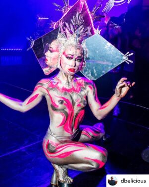 Janet Varney Instagram - Reposting my darlingest @dbelicious, who gave us all a night of magic!! 

“Still recovering from this party!
Who’s who of NYC… @paradiseclubnyc @timessquareedition photo credits @rebeccasmeyne @kristaschlueter “