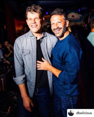 Janet Varney Instagram - Reposting my darlingest @dbelicious, who gave us all a night of magic!! 

“Still recovering from this party!
Who’s who of NYC… @paradiseclubnyc @timessquareedition photo credits @rebeccasmeyne @kristaschlueter “