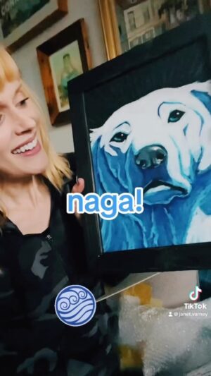 Janet Varney Instagram - Recently…
 
#bravingtheelements #tlok #thelegendofkorra #fanart