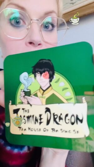 Janet Varney Instagram - well, my bud @dantebasco has tea now, so let’s party about it! check out @jasminedragonclub for more! #bravingtheelements #atla #tlok #aang #korra #zuko