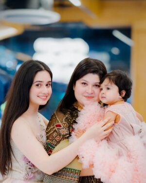 Jannatul Ferdous Oishee Instagram - My angel, you are the most beautiful thing in the world to me.
MashaAllah, Alhamdulillah. 
#niece

Baby's outfit by @meherofficials
My outfit by @fardin_bayezid_production