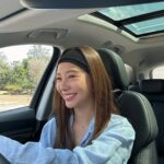 Jarinporn Joonkiat Instagram - 🖤 drive 🔋 ไปเที่ยวมั้ยเดี๋ยวไปรับ 😋