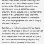 Jasmin Savoy Brown Instagram - THANK YOU @outmagazine it is the BIGGEST honor to be included in this list, especially alongside such incredible actors and friends.