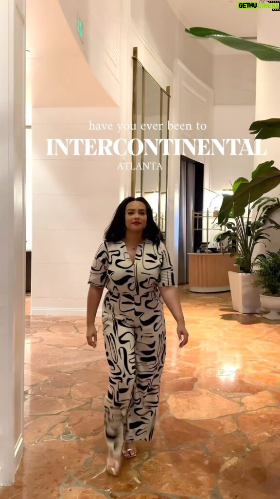 Jasmine Davis Instagram - 🏨 48 Hours at The Intercontinental Buckhead This past weekend, hubby and I got to unwind at the newly transformed #IntercontinentalBuckhead and we were blown away by the service, attention to detail and amenities they had to offer. From the exquisite food + cocktails at The Americano to the stunningly serene spa services at Spa Intercontinental — this was the perfect way to relax + reset. The #FashionInTheGarden show featured three amazingly gifted designers, authentically highlighting all of the spectacular talent we have in Atlanta. Whether you’re looking for a staycation or a destination to call home for a week or weekend — @intercon_buckhead_atl is the place to do it! #intercontinentalbuckhead #atlfashion InterContinental Buckhead Atlanta