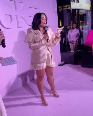 Jasmine Davis Instagram - TASTE 2023 x MOWA 🍽️

This year’s #TASTE event was one for the books! From our amazing 2023 Tastemakers to the stunningly gorgeous @1705west space, a time was truly had — all for Atlanta’s seniors. 

I’m always so grateful to partner with @mealsonwheelsatlanta in any capacity, any chance I get. Not only do I get to work with some amazing people but, I also get to serve Atlanta’s most vulnerable seniors. Im honored to have had the opportunity to host the live auction that resulted in over $16,000 that helps ensures no Atlanta senior goes hungry. 

I also can’t forget to acknowledge the brains behind this stellar event — @a_doseofb you are truly a creative genius and a master of your craft! I cant wait to continue seeing you move within your purpose and impact the lives of so many through your mission driven work. 

@tyeisha_perry + @jus10__perry you both are visionaries and truly took this year’s event from ideation to implementation with flawless execution. Kudos to your entire team! 

@lloyd_mack working together on the creative roll out was a blast — who would’ve known we would turn into a dynamic duo! You’re a beast in this videography space — keep it up.