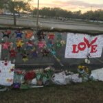 Jason Ian Drucker Instagram - #msdstrong it’s so hard to express how I feel. We are just kids, we shouldn’t have to go visit the school in the next city to see a memorial of 17 students and teachers that were killed. So much needs to change #weCallBS #guncontrol #neveragain #neveragain #neveragain #timeforchange #parklandstrong #pauseandlove Marjory Stoneman Douglas High School