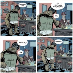 Jason Latour Instagram - A modest turtle. Swipe for larger images. #comics #comicbooks #cartoonist  #tmnt