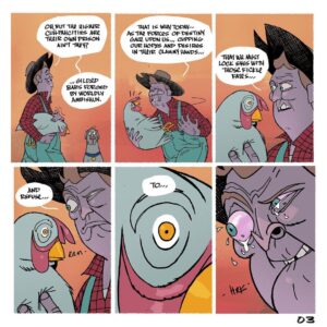 Jason Latour Instagram - A little teaser/preview of the first #friskyfox comic to get y’all through the weekend. 

Join my NEWSLETTER at the link in bio to read the full comic soon! 

#comics #comicbooks #animation #humor #looneytunes