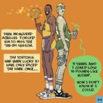 Jason Latour Instagram - Swipe to read 👈 “LARRY LEGEND” (2022). RIP #winningtime. Seriously HBO, wtf? For more, join my NEWSLETTER at the link in bio. #winningtime #hbo #hbowinningtime #nba #larrybird #celtics #boston #winningtime #basketball #nba75 #comics #cartoonist #comicbooks #lakers #magicjohnson
