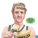 Jason Latour Instagram - Swipe to read 👈 “LARRY LEGEND” (2022). RIP #winningtime. Seriously HBO, wtf? For more, join my NEWSLETTER at the link in bio. #winningtime #hbo #hbowinningtime #nba #larrybird #celtics #boston #winningtime #basketball #nba75 #comics #cartoonist #comicbooks #lakers #magicjohnson