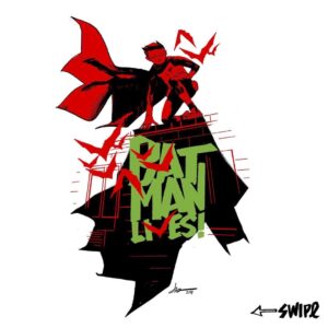 Jason Latour Instagram - I make fun of Batman a LOT. But here’s a look at the time I almost took him very seriously. #Batmanlives was a project I was in talks to write and draw around 2019-20. No one seems to believe me but I’m glad it didn’t happen, mostly because I didn’t have the bandwidth. It would have been fun, sure… but there’s so much more to do and only so much time to do it. Just ask Bruce’s poor parents. 

(PS- any Batman over 50 should be called Bruce WANE). 

For more join my NEWSLETTER at the link in bio. #batman #batmanlives #comics #comicbooks #cartoonist #dccomics