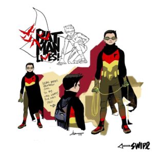 Jason Latour Instagram - I make fun of Batman a LOT. But here’s a look at the time I almost took him very seriously. #Batmanlives was a project I was in talks to write and draw around 2019-20. No one seems to believe me but I’m glad it didn’t happen, mostly because I didn’t have the bandwidth. It would have been fun, sure… but there’s so much more to do and only so much time to do it. Just ask Bruce’s poor parents. 

(PS- any Batman over 50 should be called Bruce WANE). 

For more join my NEWSLETTER at the link in bio. #batman #batmanlives #comics #comicbooks #cartoonist #dccomics
