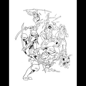 Jason Latour Instagram - The new ninja turtles movie looks fun. Might take me a min to see if, let me know what y’all think. #tmnt Join my NEWSLETTER at the link in bio. 

#teenagemutantninjaturtles #ninjaturtles #kevineastman #peterlaird #tmntmutantmayhem #mutantmayhem #teenagemutantninjaturtlesmutantmayhem
