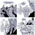 Jason Latour Instagram - If there was ever any question of who I make my comics for… it’s me. Hi. I’m the problem. It’s me. #mulletcourt For more join my NEWSLETTER at the link in bio. #comics #comicstrips #cartoonist #humor #mullet
