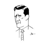 Jason Latour Instagram - While continuing my MADMEN re-watch I cleaned up these old caricatures of the cast members. Swipe 👈for a better look. Join my NEWSLETTER at the link in bio. #Madmen #cartoonist #comics #jonhamm #dondraper #elizabethmoss #christinahendricks #joanharris #rogersterling #johnslattery #vincentkartheiser #petecampbell