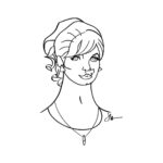 Jason Latour Instagram - While continuing my MADMEN re-watch I cleaned up these old caricatures of the cast members. Swipe 👈for a better look. Join my NEWSLETTER at the link in bio. #Madmen #cartoonist #comics #jonhamm #dondraper #elizabethmoss #christinahendricks #joanharris #rogersterling #johnslattery #vincentkartheiser #petecampbell