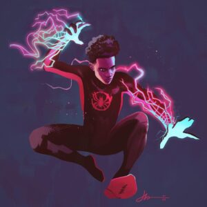 Jason Latour Instagram - To celebrate #acrossthespiderverse hitting #netflix, here’s 10 slides worth of the characters from the sequel that I’ve drawn so far. 

Join my NEWSLETTER at the link in bio. #milesmorales #spiderverse
#spidermanacrossthespiderverse #spiderman #spidergwen #animation #marvel #comics