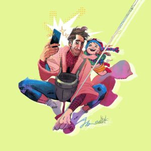 Jason Latour Instagram - To celebrate #acrossthespiderverse hitting #netflix, here’s 10 slides worth of the characters from the sequel that I’ve drawn so far. 

Join my NEWSLETTER at the link in bio. #milesmorales #spiderverse
#spidermanacrossthespiderverse #spiderman #spidergwen #animation #marvel #comics