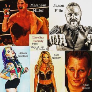 Jason Miller Instagram - Tonight at the Dime Bar in Hollywood come get an earful.