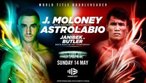 Jason Moloney Instagram - IT’S FIGHT WEEK! 
Aussie’s please tune in and support me from midday AEST this Sunday on @maineventtv and watch me become Champion of the World 🏆🇦🇺