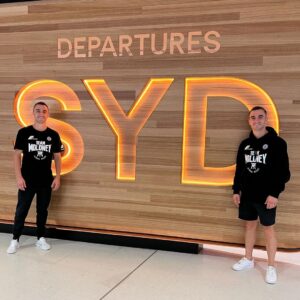 Jason Moloney Instagram - Off we go! ✈️🇺🇸
Coming home as two World Champions! 🏆🏆