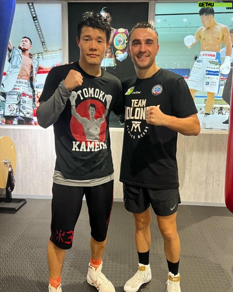 Jason Moloney Instagram - Last sparring session with @tomokikameda done here in Osaka, Japan 🇯🇵 Very grateful to be invited here to help him prepare for his big fight. Such a valuable experience for me! Coming home a much better fighter. Excited and ready for what’s next! 🏆