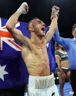 Jason Moloney Instagram - Third time was a charm for @JasonMoloney 🏆

🗳️ Vote for the #TRFanAwards Moment of the Year at twitter.com/trboxing