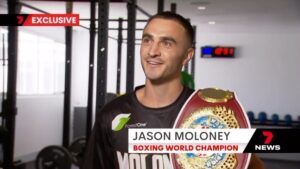 Jason Moloney Instagram - World Title defence coming on January 13 🏆 Thank you to Sean Lawson and @channel7 for the coverage 📺