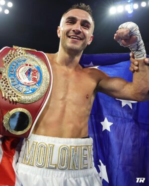 Jason Moloney Instagram - Third time was a charm for @JasonMoloney 🏆

🗳️ Vote for the #TRFanAwards Moment of the Year at twitter.com/trboxing