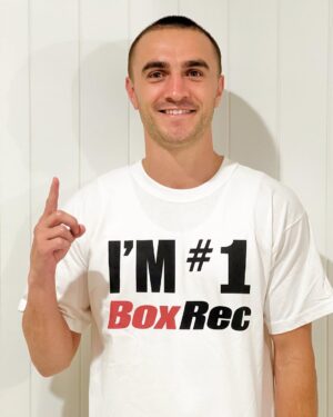 Jason Moloney Instagram - Thank you to @boxrec_official for sending me out this t-shirt. I
t’s been a long term goal of mine to reach the world number 1 position and wear this shirt! 🥇