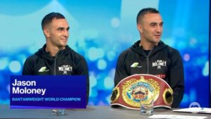 Jason Moloney Instagram - Great to be on @theprojecttv tonight. First time live in the studio, really enjoyed it! Thanks guys