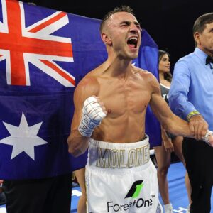 Jason Moloney Instagram - CHAMPION OF THE WORLD! 🏆

After nearly 20 years of boxing and 2 failed attempts, I’ve finally achieved my lifelong dream! 

There are so many people to thank and so many people who have helped me along the way. 

Firstly to my coach, Angelo Hyder and manager Tony Tolj. I can never possibly thank you enough for all of your time, effort and sacrifices to make this happen.
Also to my assistant coach Tony Nobbs and advisor Don Majeski, thank you both for all that you do. 

To Bob Arum and all of the Top Rank family, I’m forever grateful to you for giving me the opportunity to achieve my dream. 

To Jorja, I will write a seperate post for you but I can never thank you enough for your endless support and the sacrifices you have made for us to achieve this together. 

To my incredible sponsors who have made it possible for me to chase this dream, I could not have done this without you! 

Naming rights Sponsor-
@forest1au 

Platinum Sponsor- 
@tuberdelivery 

Premium Gold Sponsors-
@ppteu 
@everlastaustralia 
@onevendgroup 

Silver Sponsors-
@mjwbuildingworx 
@pain_away_australia 

Bronze Sponsors- 
@technologypeople 
@athleticsport_ 
@bell_partners 
@truehealthsolutionsau 
@groclinics 

Lastly, thank you all for your incredible support! I have not had the chance to reply to all of your messages but I appreciate each and every one of you! 

#TeamMoloney