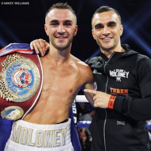 Jason Moloney Instagram - A vision shared. A journey shared. A dream realised.

What a moment for @jasonmoloney and @andrewmoloney!
.
#ozboxing #boxing #MoloneyAstrolabio