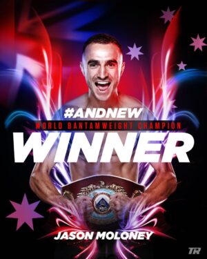 Jason Moloney Instagram - 𝐃𝐑𝐄𝐀𝐌 𝐄𝐀𝐑𝐍𝐄𝐃.

The Bantamweight title is headed home with @JasonMoloney ✈️🏆
