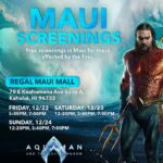 Jason Momoa Instagram – The tide has brought in something special for Maui. Enjoy a special screening of #Aquaman and the Lost Kingdom for those affected by the fires in Maui. Go to link to RSVP. While supplies last.

Link in Bio