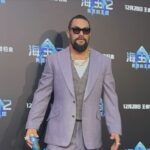 Jason Momoa Instagram - @prideofgypsies @aquamanmovie in @henrypooleco suit and @iwcwatches #iwcschaffhausen #rosegold