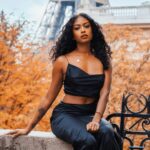 Javicia Leslie Instagram - Just meet me in Paris 🖤 Paris, France