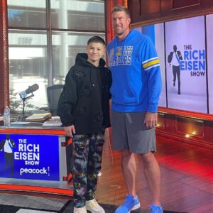 Javon Walton Instagram - Good vibes on the @richeisen show talking about @samaritanmovie 

📸 @nathanieldezan 
👟 @jumpman23 
👕 @edwin.j.ortega