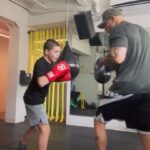 Javon Walton Instagram - Always good times popping pads with pops at @dropboxing_to 👊⏩💯